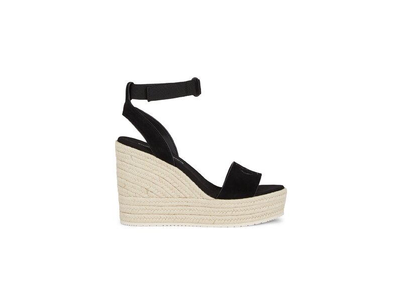 Calvin Klein - WEDGE SANDAL SU MG BTW - YW0YW01026BEH - Schwarz 