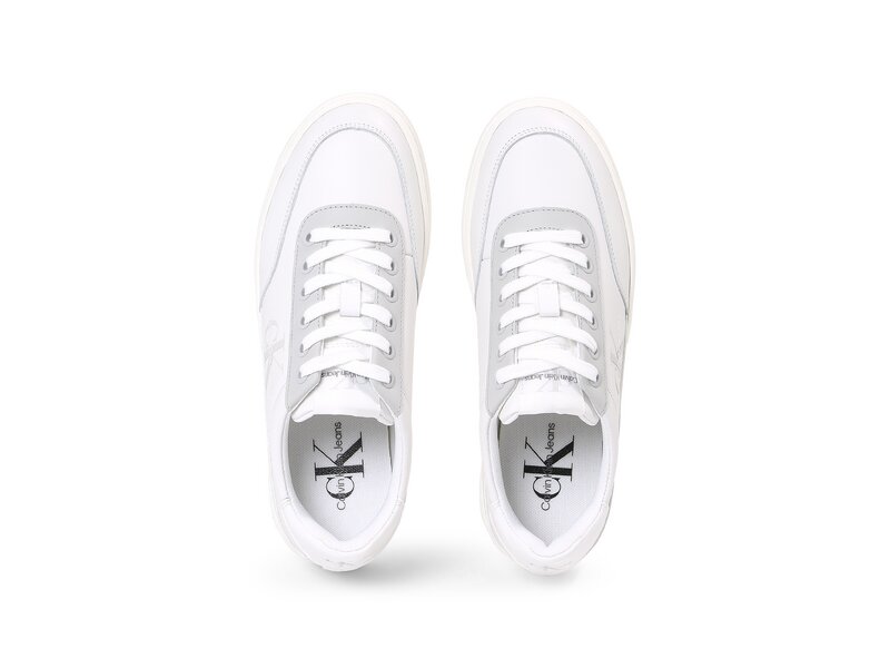 Calvin Klein - CLASSIC CUPSOLE LOW LACE LTH ML - YW0YW01527/0LE - Weiß 