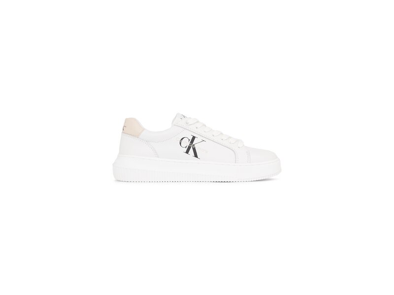 Calvin Klein - CHUNKY CUPSOLE MONO LTH WN - YW0YW00823/0LA - Weiß 