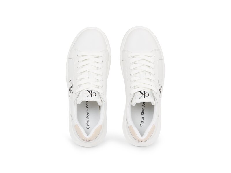 Calvin Klein - CHUNKY CUPSOLE MONO LTH WN - YW0YW00823/0LA - Weiß 