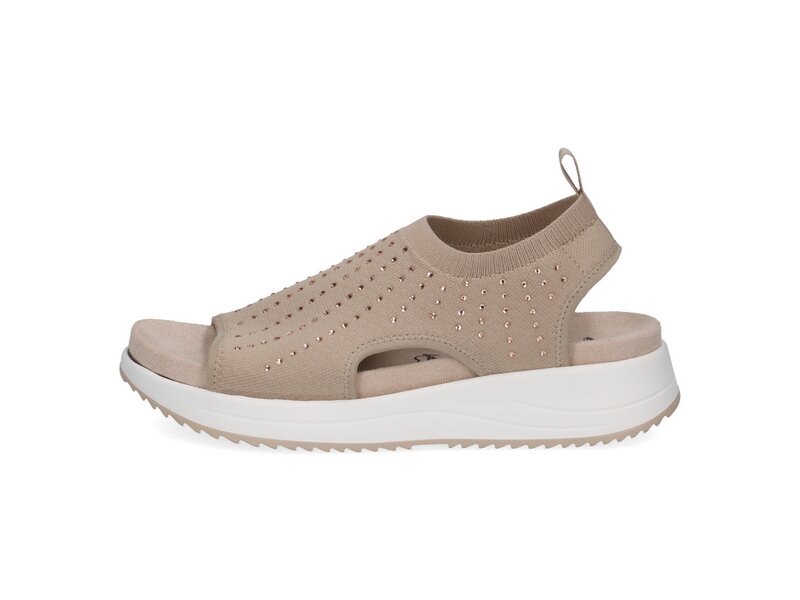 Caprice - Sling Sandals - Beige 