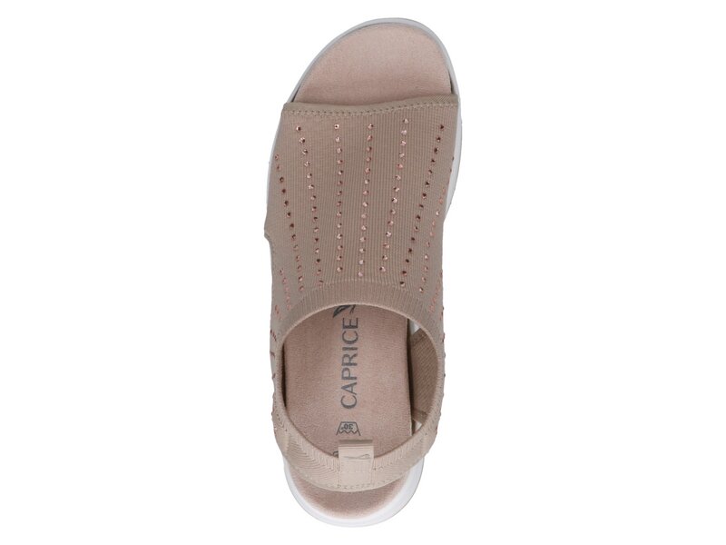 Caprice - Sling Sandals - Beige 