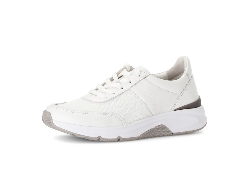 Gabor - Schn&uuml;rhalbschuhe - Wei&szlig; 