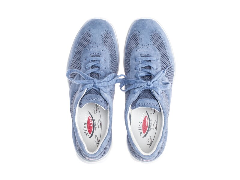 Gabor - Schnürhalbschuhe - Blau 