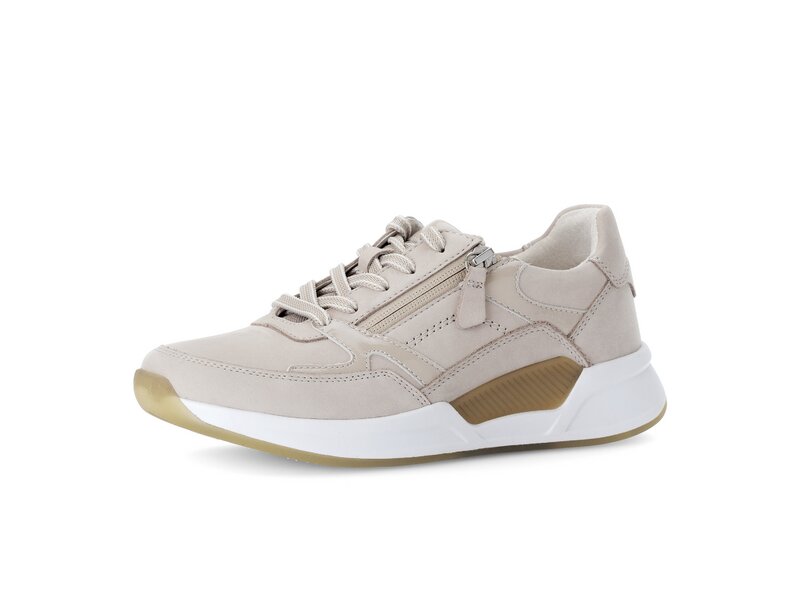 Gabor - Schn&uuml;rhalbschuhe - Gold 