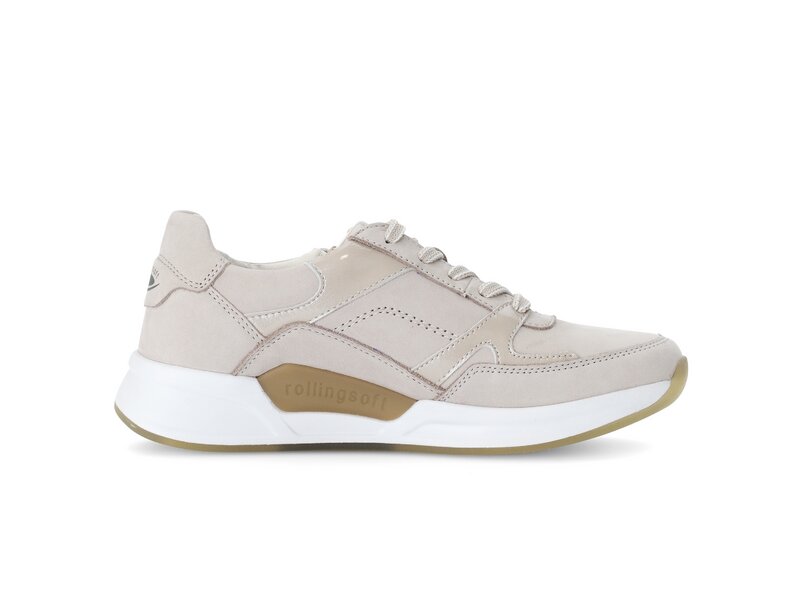 Gabor - Schn&uuml;rhalbschuhe - Gold 