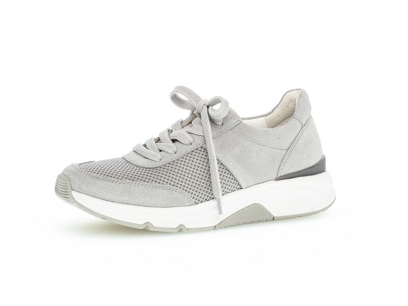 Gabor - Schnürhalbschuhe - Grau 
