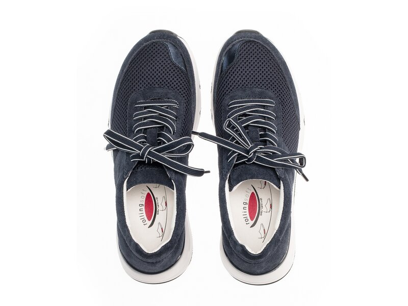 Gabor - Schn&uuml;rhalbschuhe - Blau 