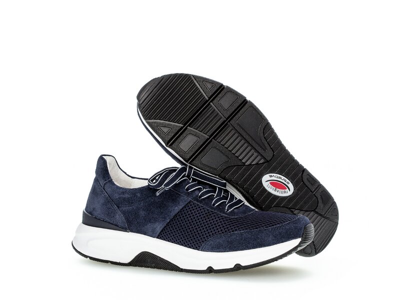 Gabor - Schn&uuml;rhalbschuhe - Blau 