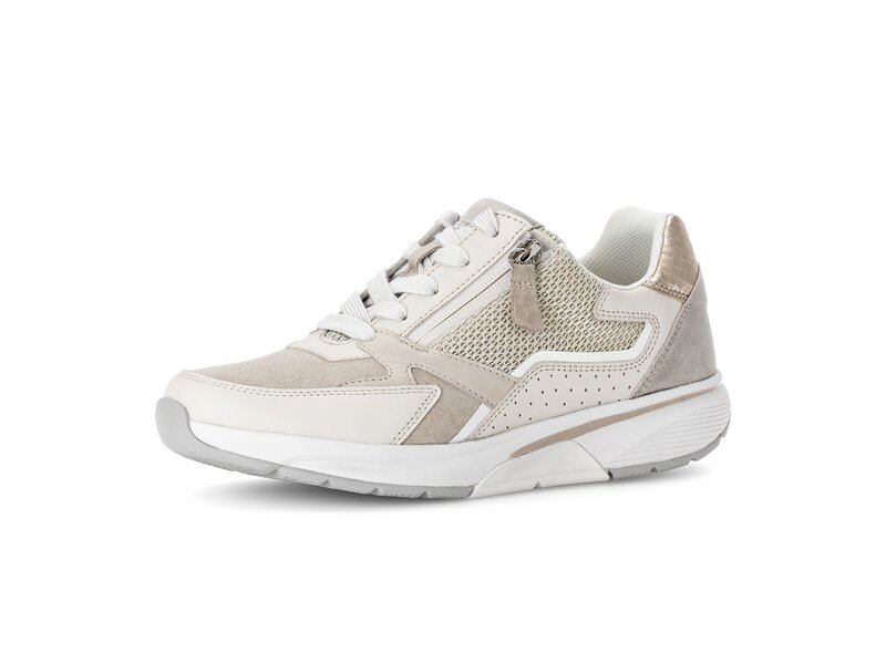 Gabor - Schnürhalbschuhe - Beige 